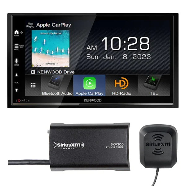 Edge SiriusXM Satellite Radio Receiver with Vehicle Kit